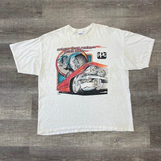 Vintage 1990s Motorcycle Low Rider Graphic Shirt Size XXL