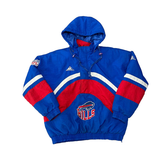 Vintage 1990s NFL Buffalo Bills Apex Pull Over Jacket Size Large