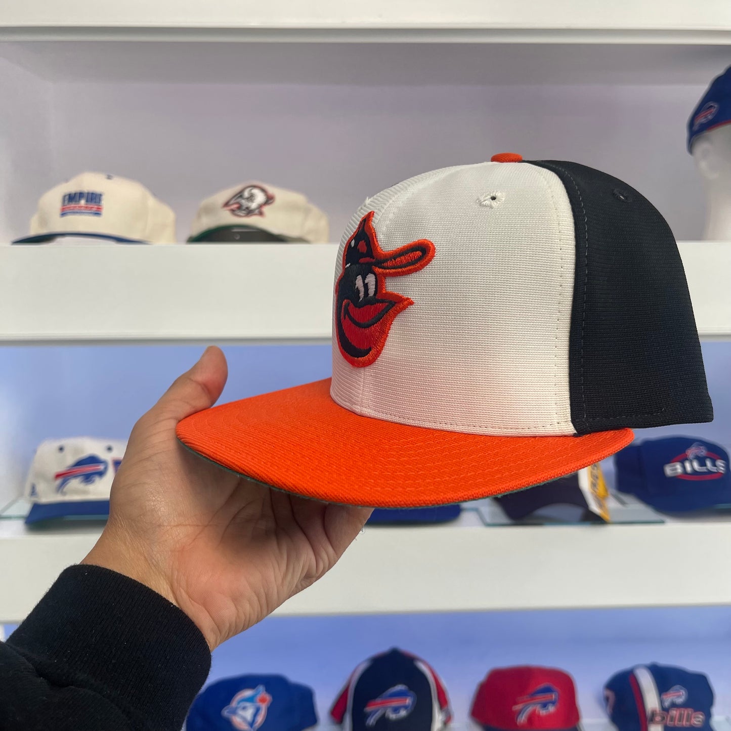 Vintage MLB Baltimore Orioles Nylon Snap Back