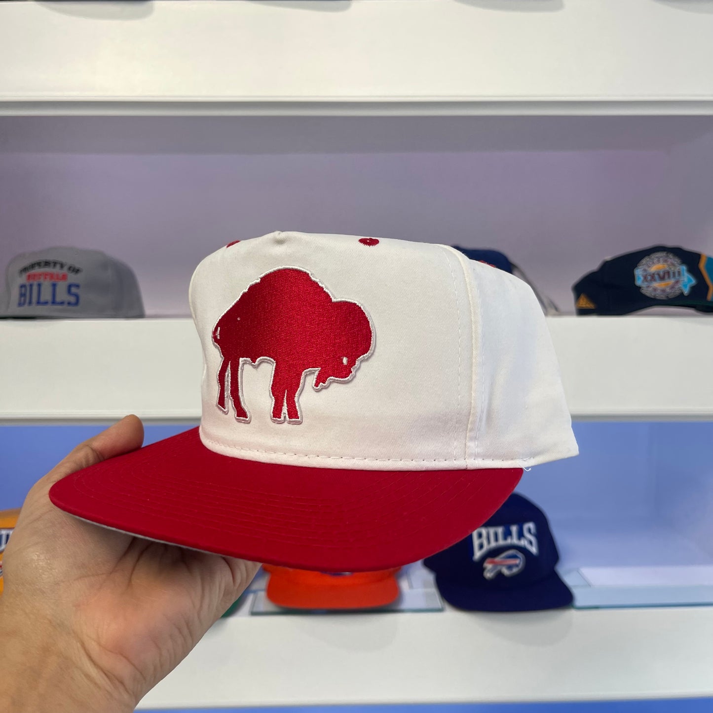 Vintage Buffalo Bills Standing Buffalo Snap Back