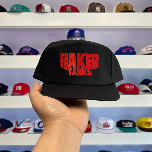 Vintage 1990s Baker Trunks Twill Snap Back