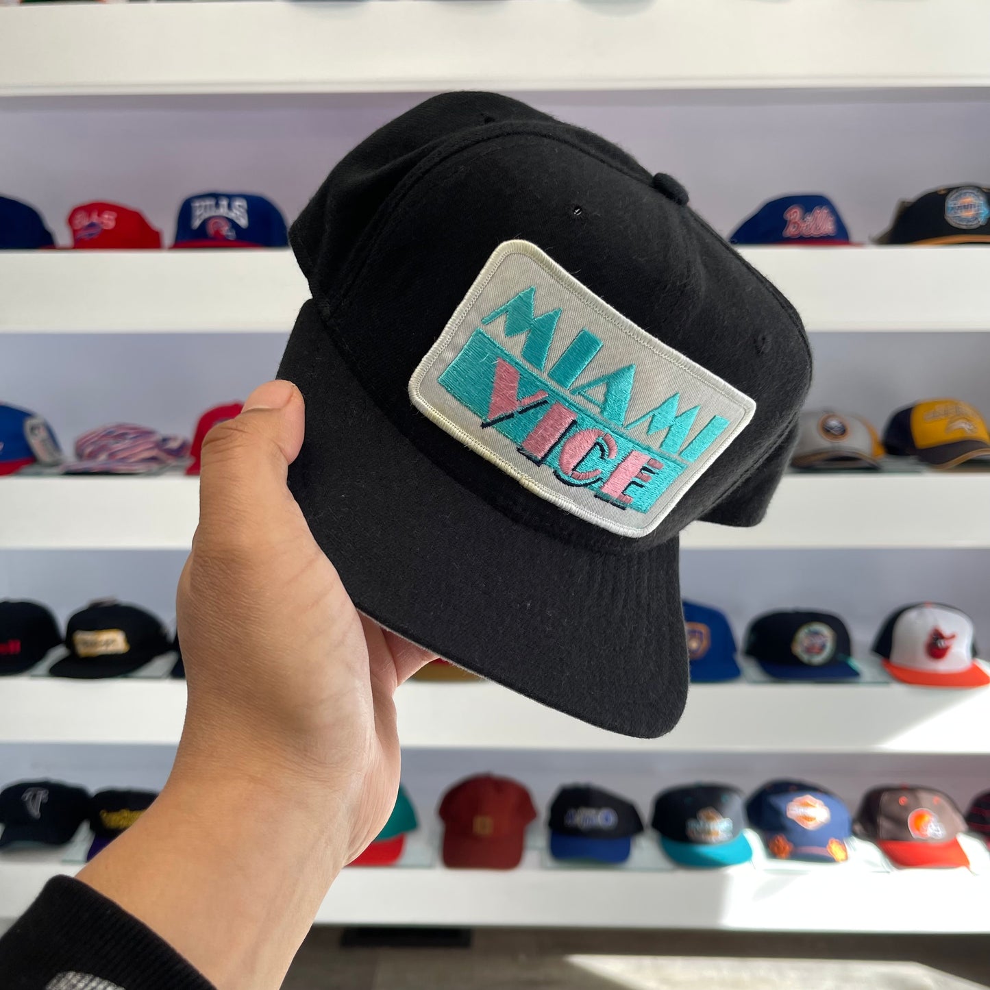 Vintage Miami Vice Wool Snap Back