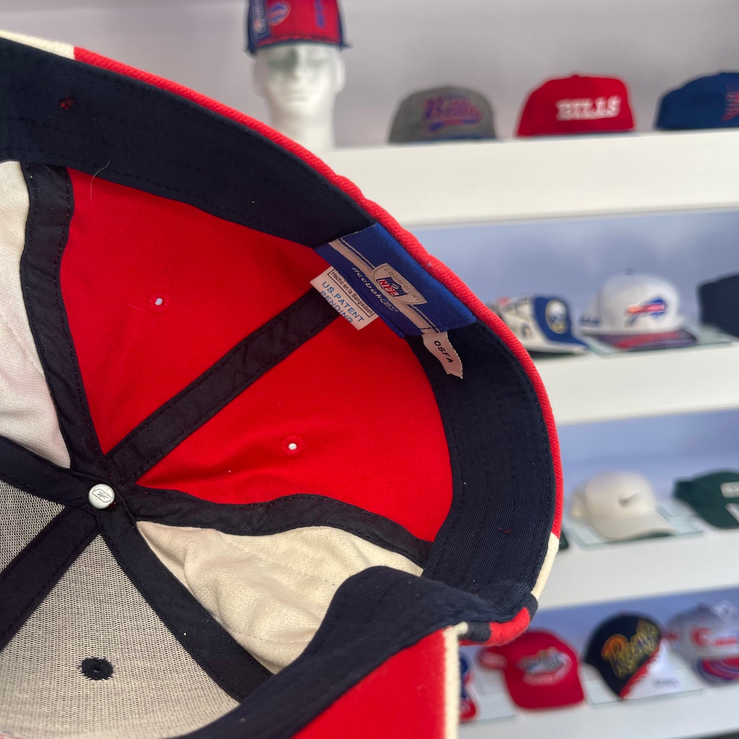 Vintage Y2K Buffalo Bills Reebok Curve Brim one size fit all