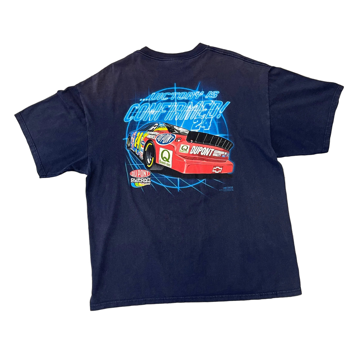 Vintage Jeff Gordon On Target To Victory NASCAR Shirt XXL