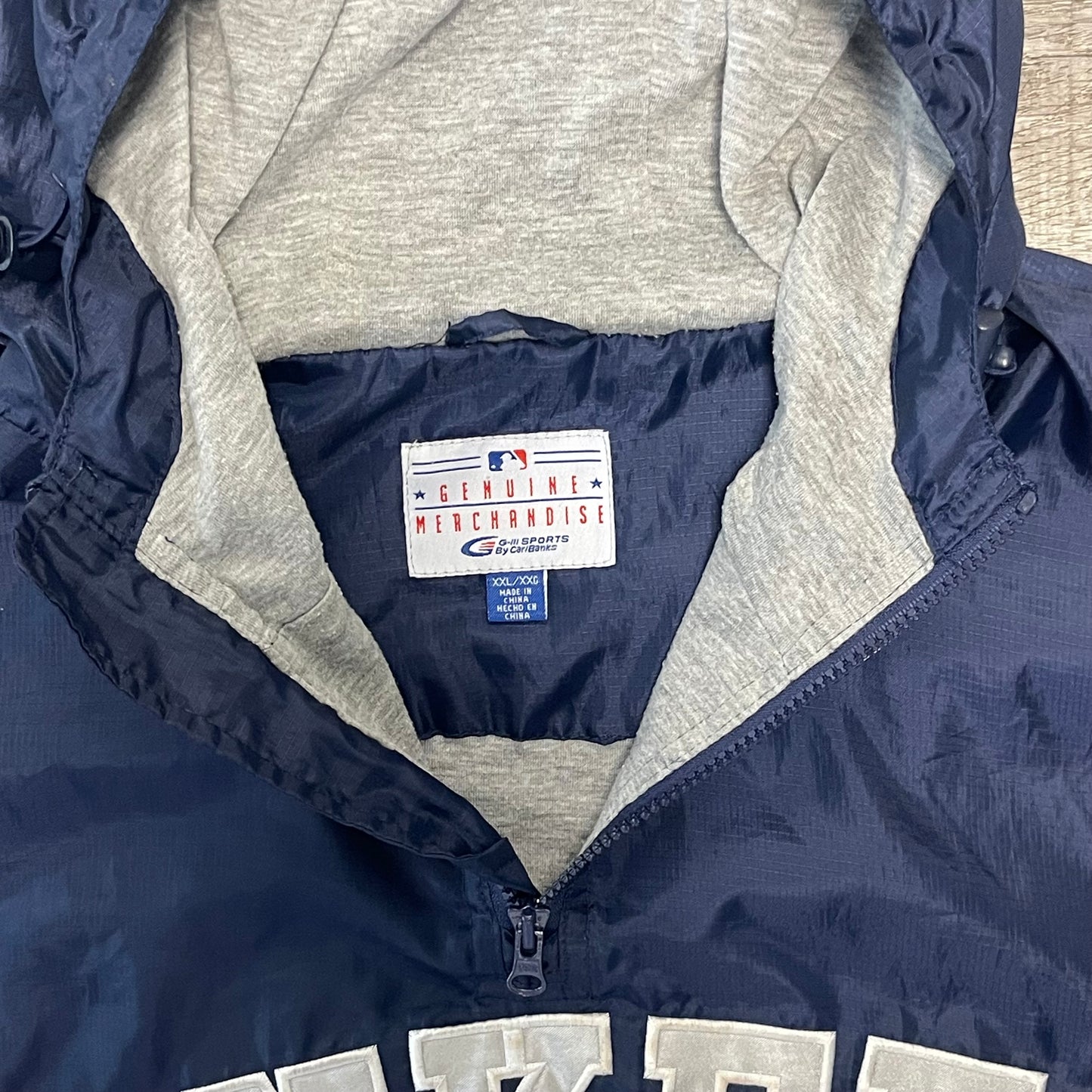 Vintage MLB New York Yankees Windbreaker Jacket Size XXL