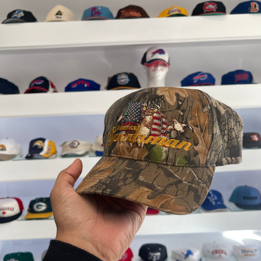 Vintage Camo Nature Snap Back