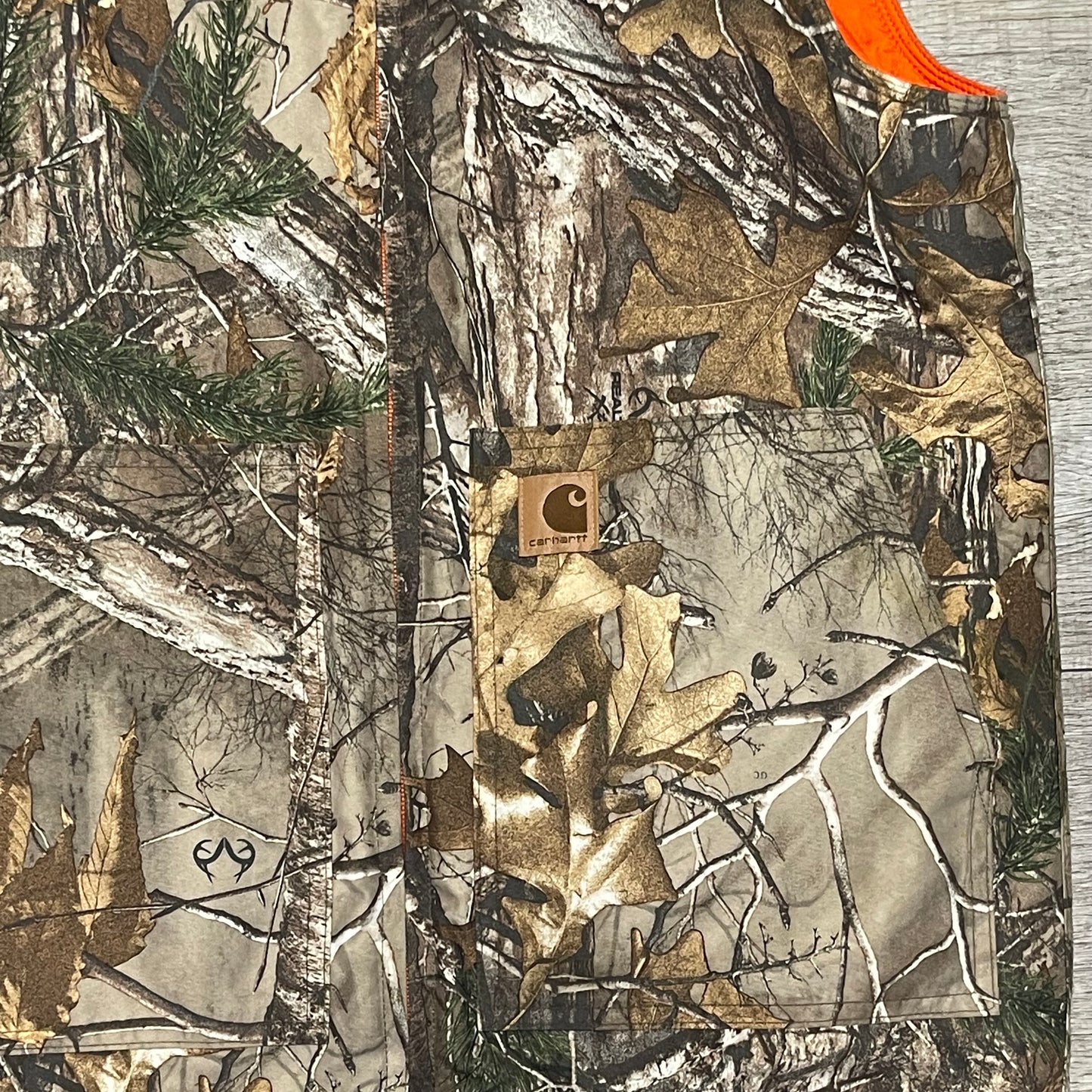 Camo Carhartt Reversible Sleeveless Jacket Small