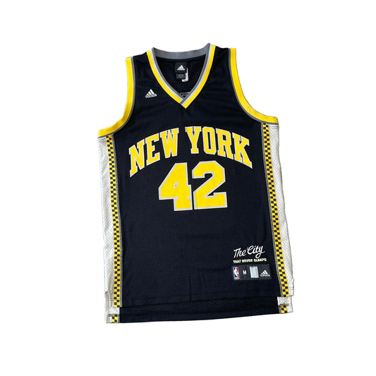 Vintage NBA Adidas New York Knicks “The City That Never Sleeps” David Lee Jersey Size Medium