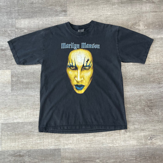 Vintage Marilyn Manson Double Sided Band Tee Size XL