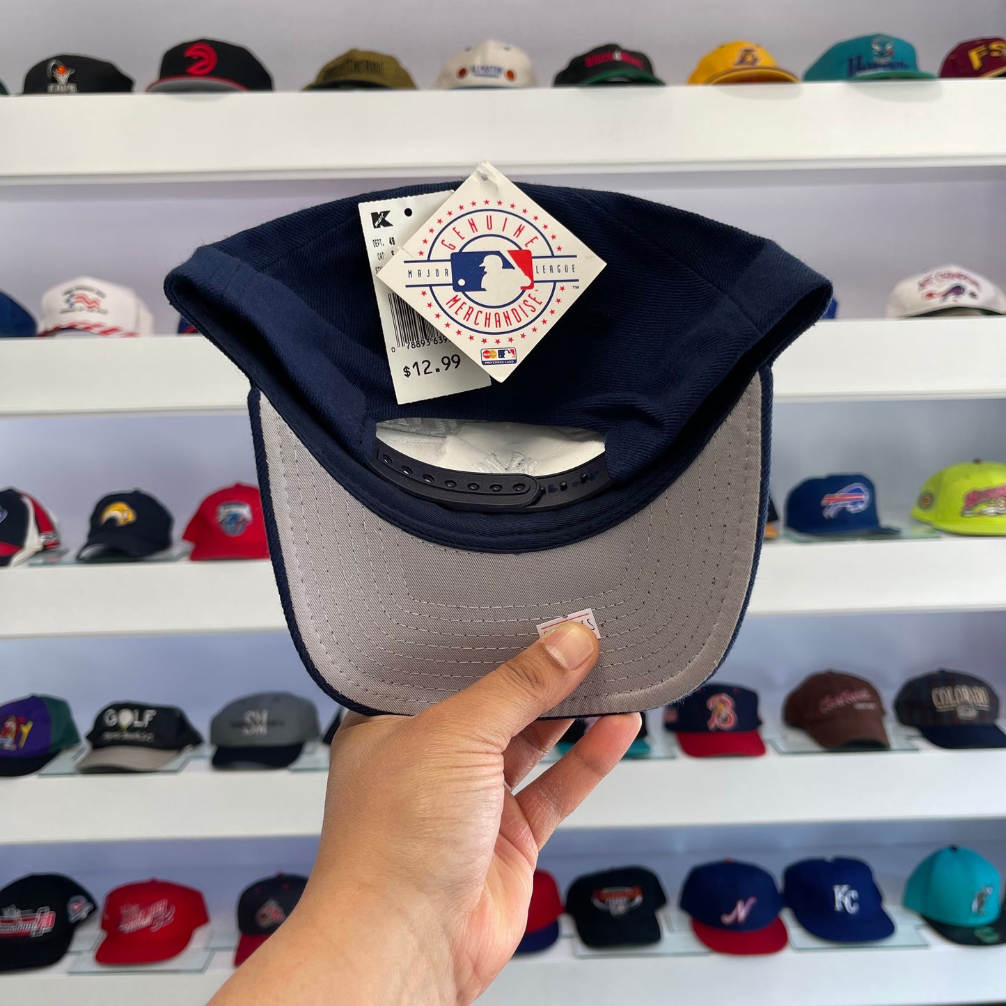 Vintage 2000 MLB New York Yankees World Series Snap Back New