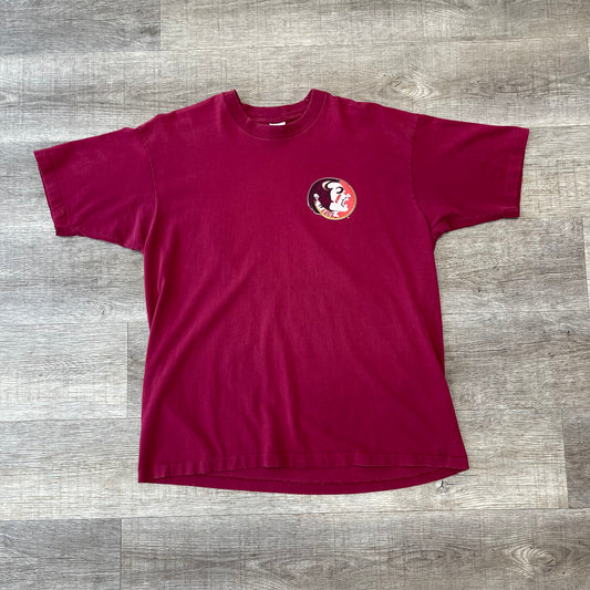 Vintage 1990s Florida State Seminoles Salem Shirt Size XL