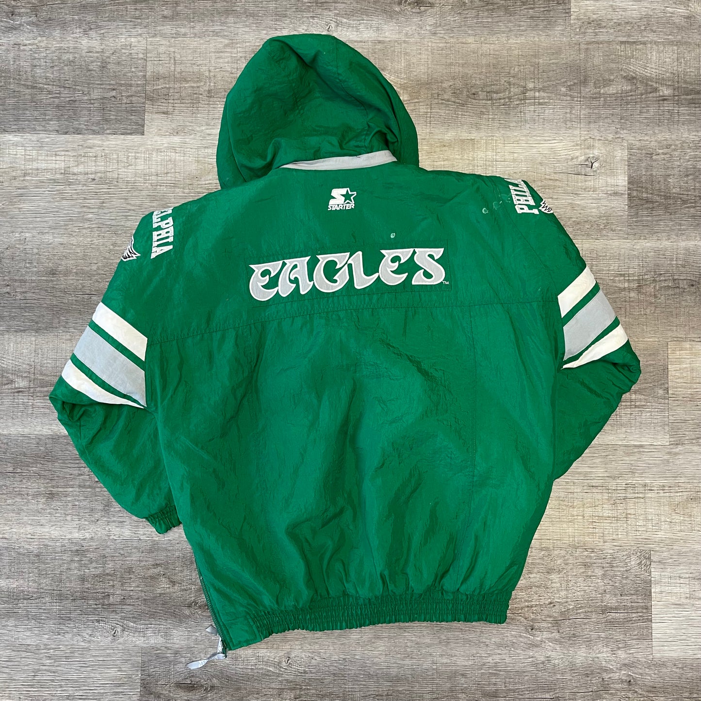 Vintage 1990s NFL Philadelphia Eagles Pro Line Starter Jacket Large