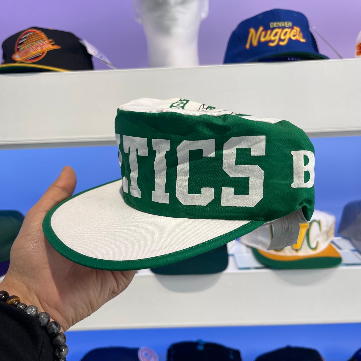 Vintage NBA Boston Celtics Painters Hat New