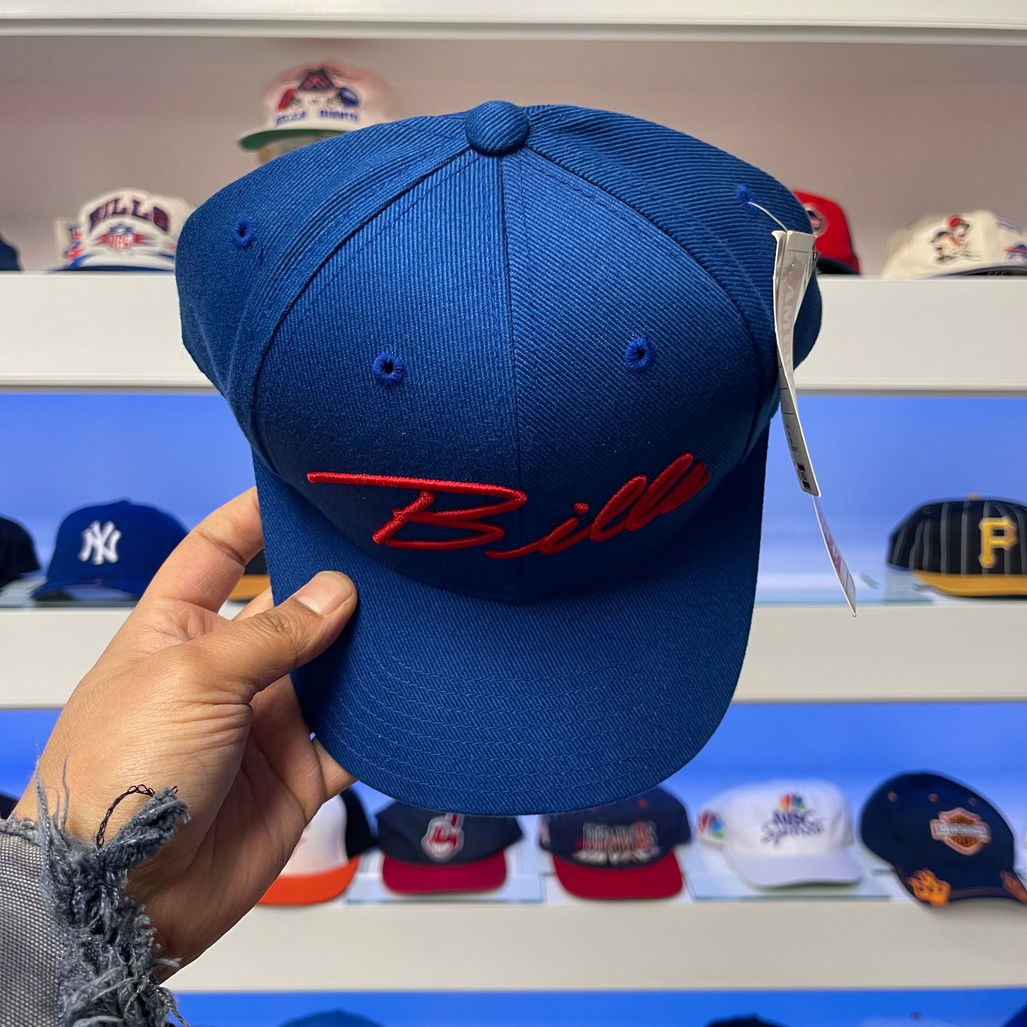 Vintage NFL Buffalo Bills American Needle Curve Brim Hat