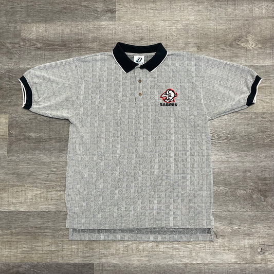 Vintage NHL Buffalo Sabres Polo Shirt Size Medium