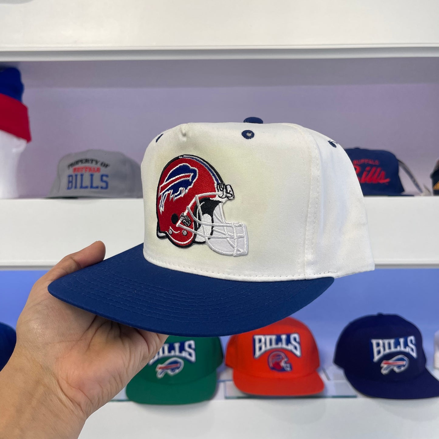 Vintage Buffalo Bills Helmet Snap Back