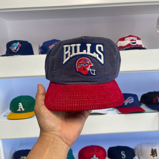 Vintage Buffalo Bills Corduroy New Era Snap Back