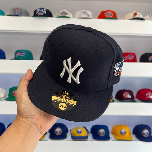Vintage 2000 New York Yankees World Series Wool Fitted Size 7 1/8