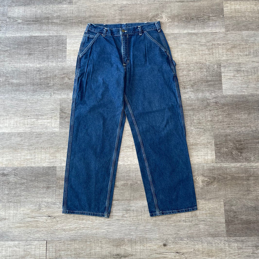 Vintage Carhartt Men’s Denim Jeans Size 34x30 Blue