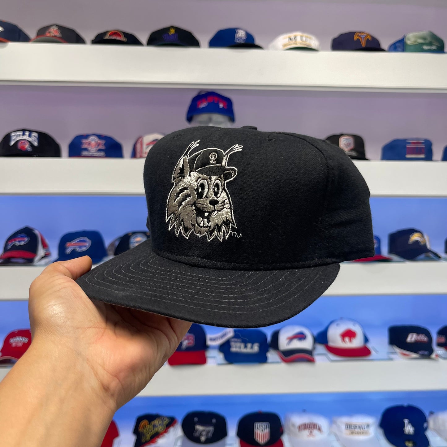 Vintage 1990s MiLB Ottawa Lynx Wool Snap Back