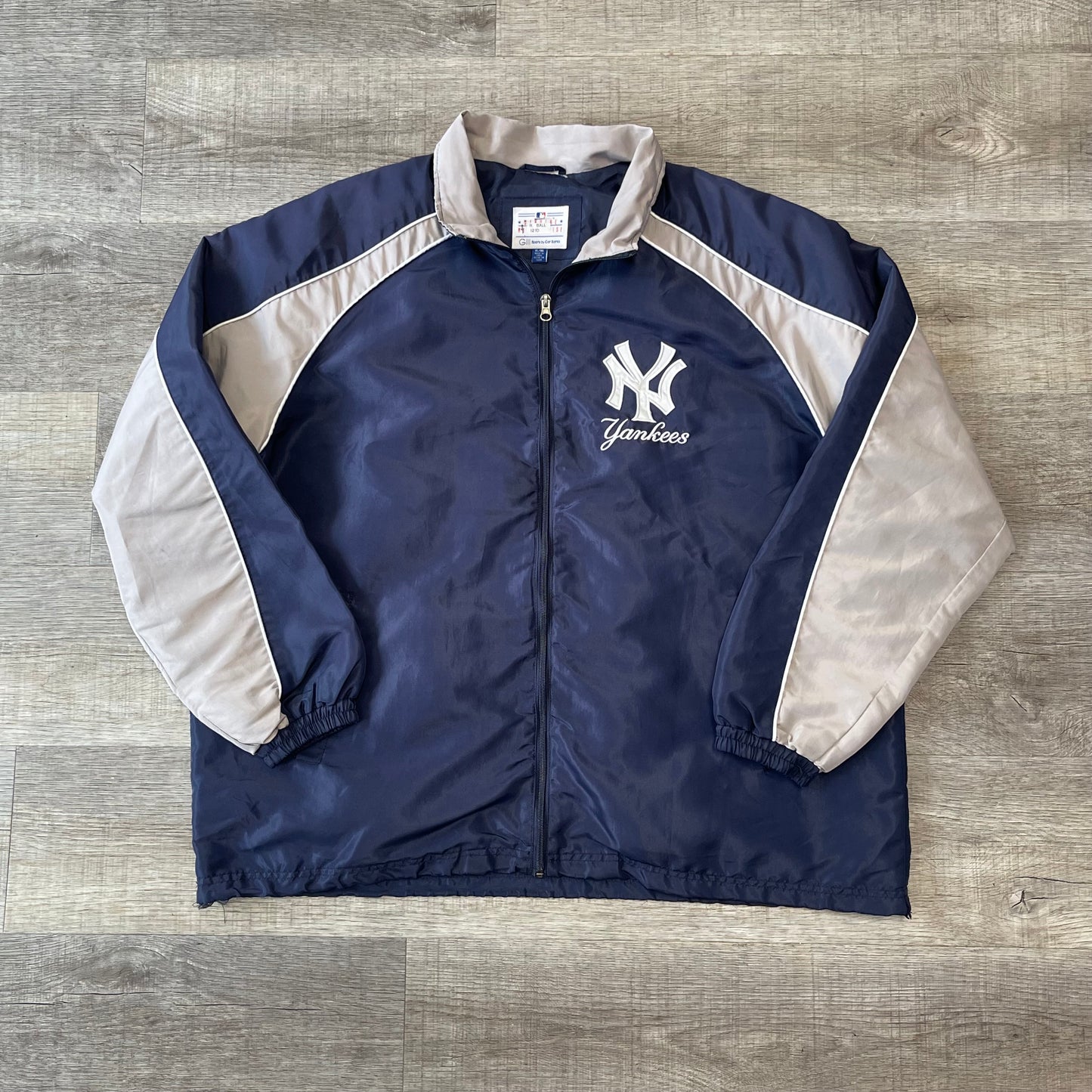 Vintage New York Yankees Windbreaker Jacket Size XL