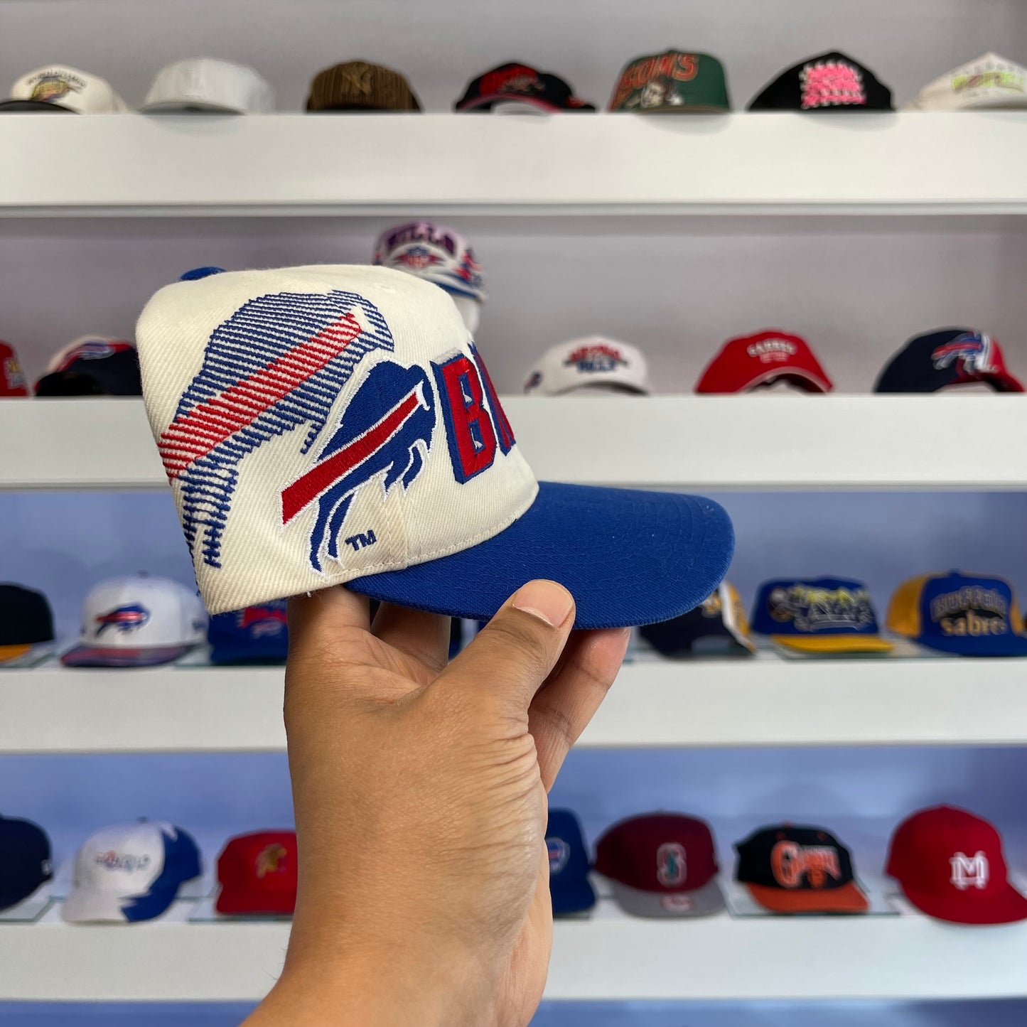 Vintage NFL Buffalo Bills Sports Specialties Shadow Snap Back