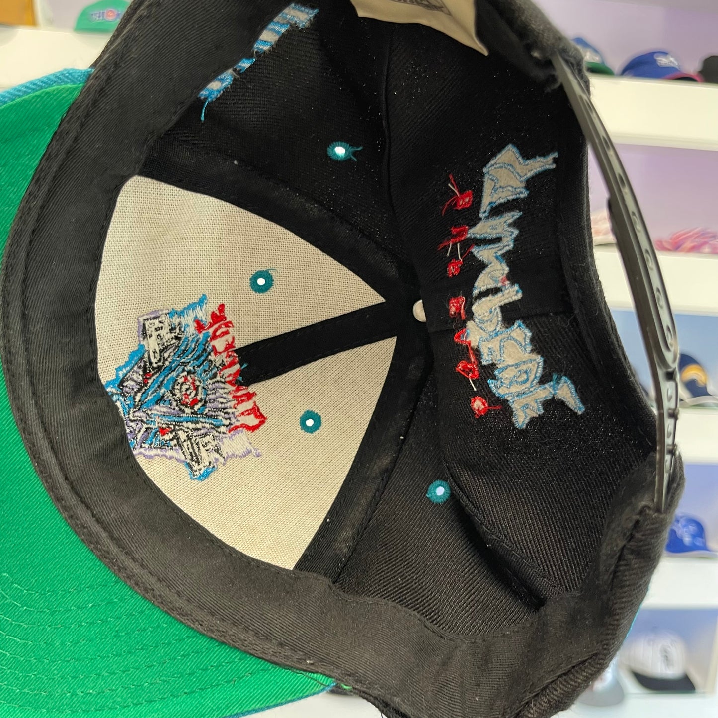 Vintage 1994 RHI Buffalo Stampede Snap Back