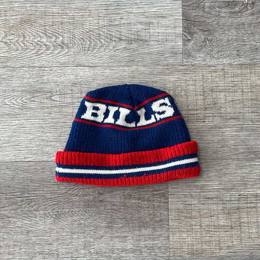 Vintage 1990s Buffalo Knit Beanie Hat