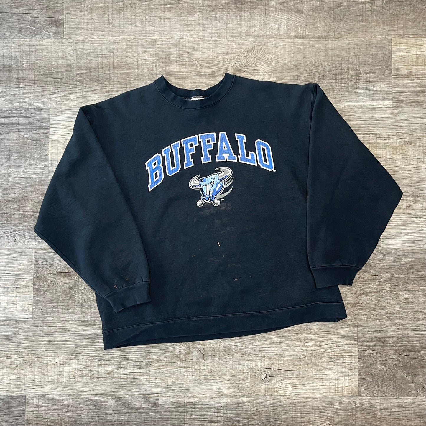 Y2K University at Buffalo UB Long Sleeve Sweatshirt Size XL