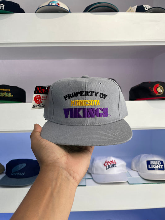 1990s Property of Minnesota Vikings New Era Snap Back