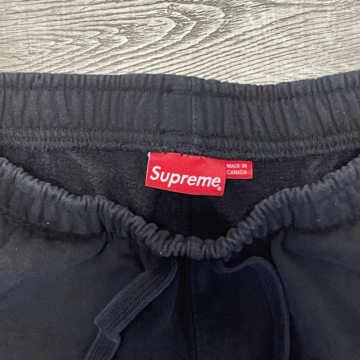 Supreme Black Joggers Size Small