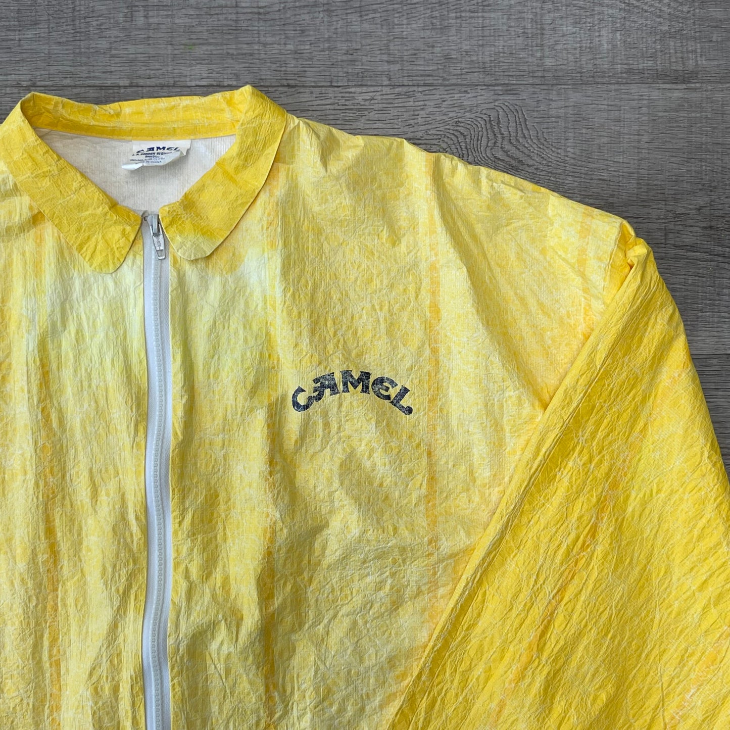Vintage 1990s Camel Cigarettes Promotional Windbreaker Jacket Size Medium