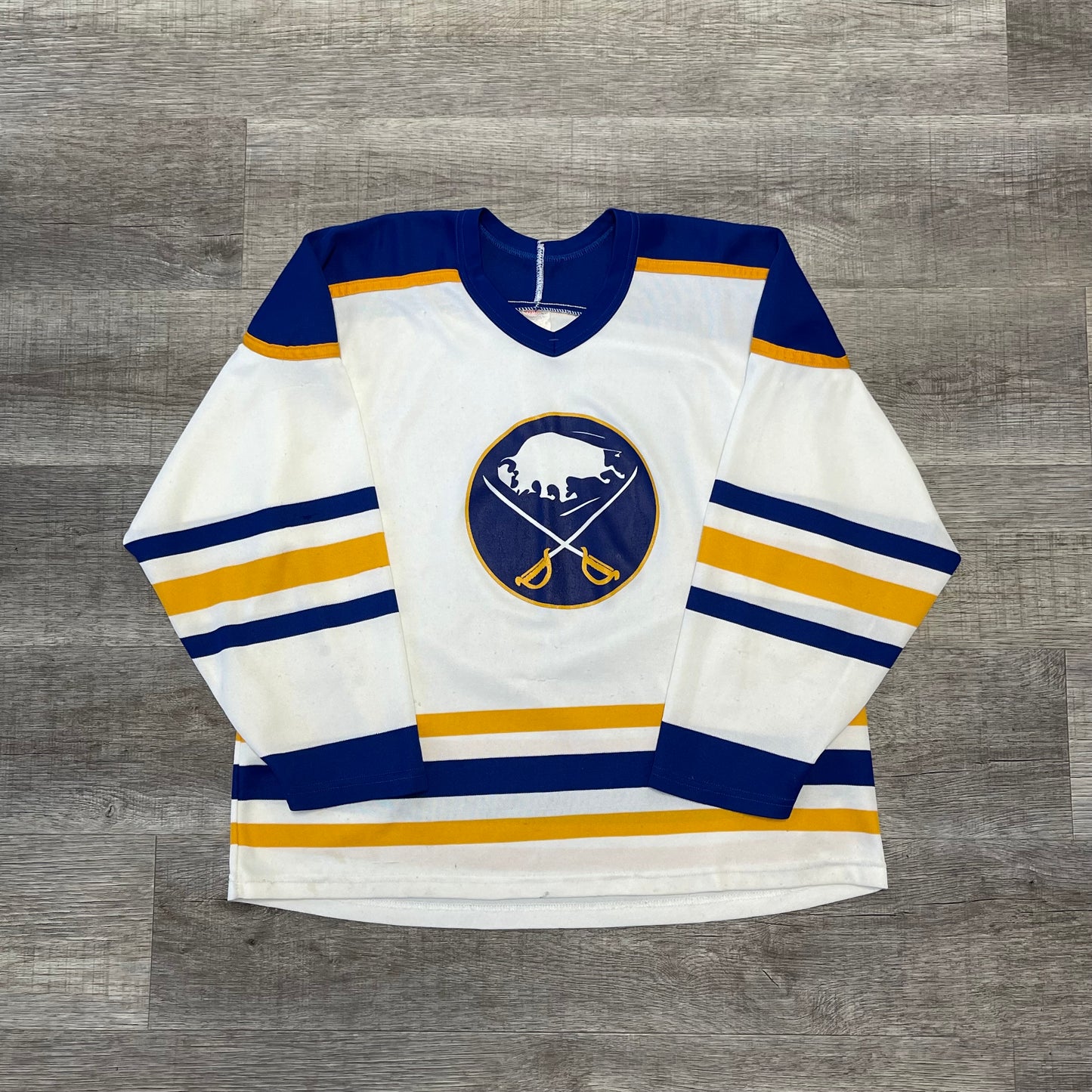 Vintage Buffalo Sabres Blank Jersey Size XL
