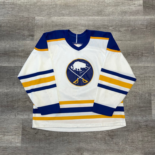 Vintage Buffalo Sabres Blank Jersey Size XL
