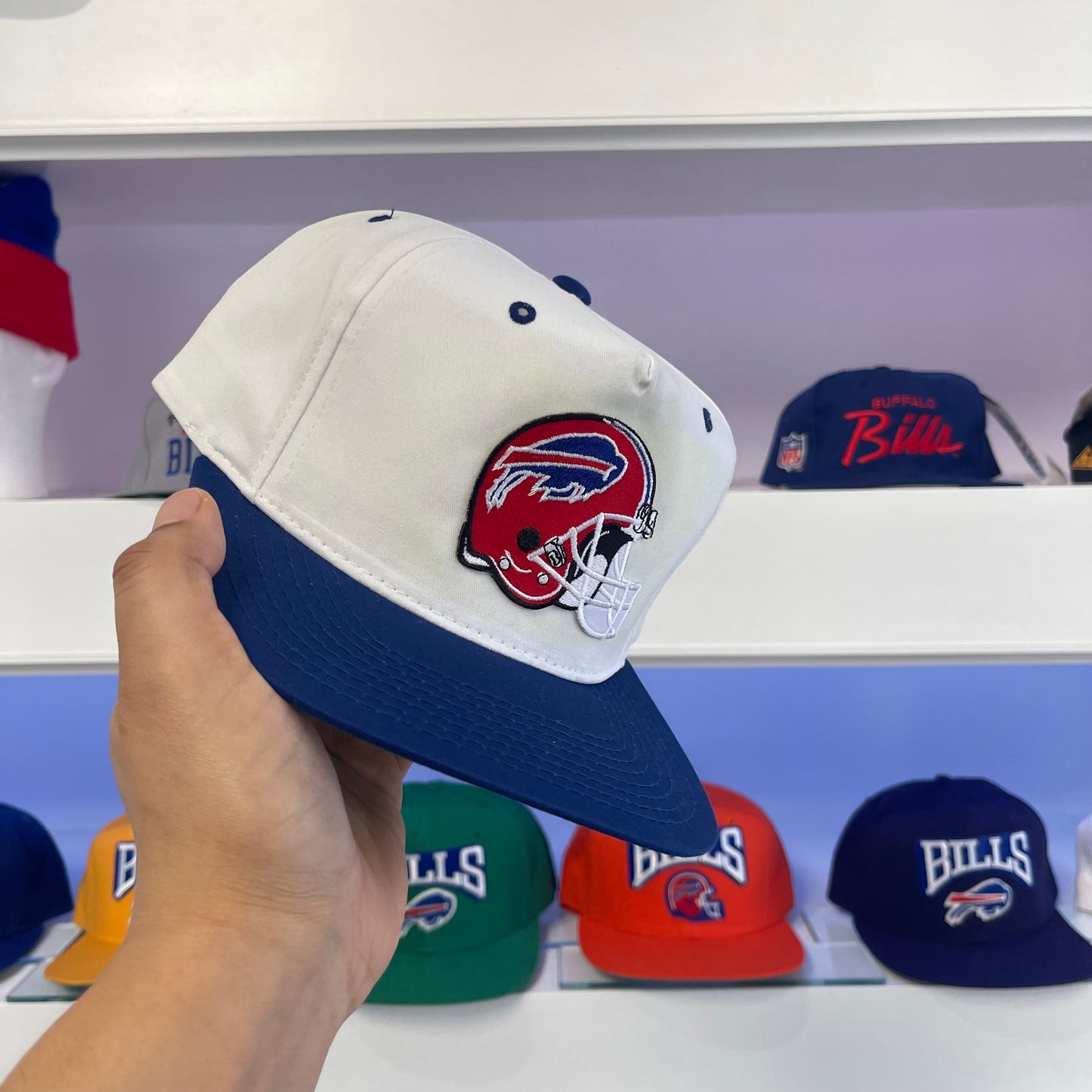 Vintage Buffalo Bills Helmet Snap Back