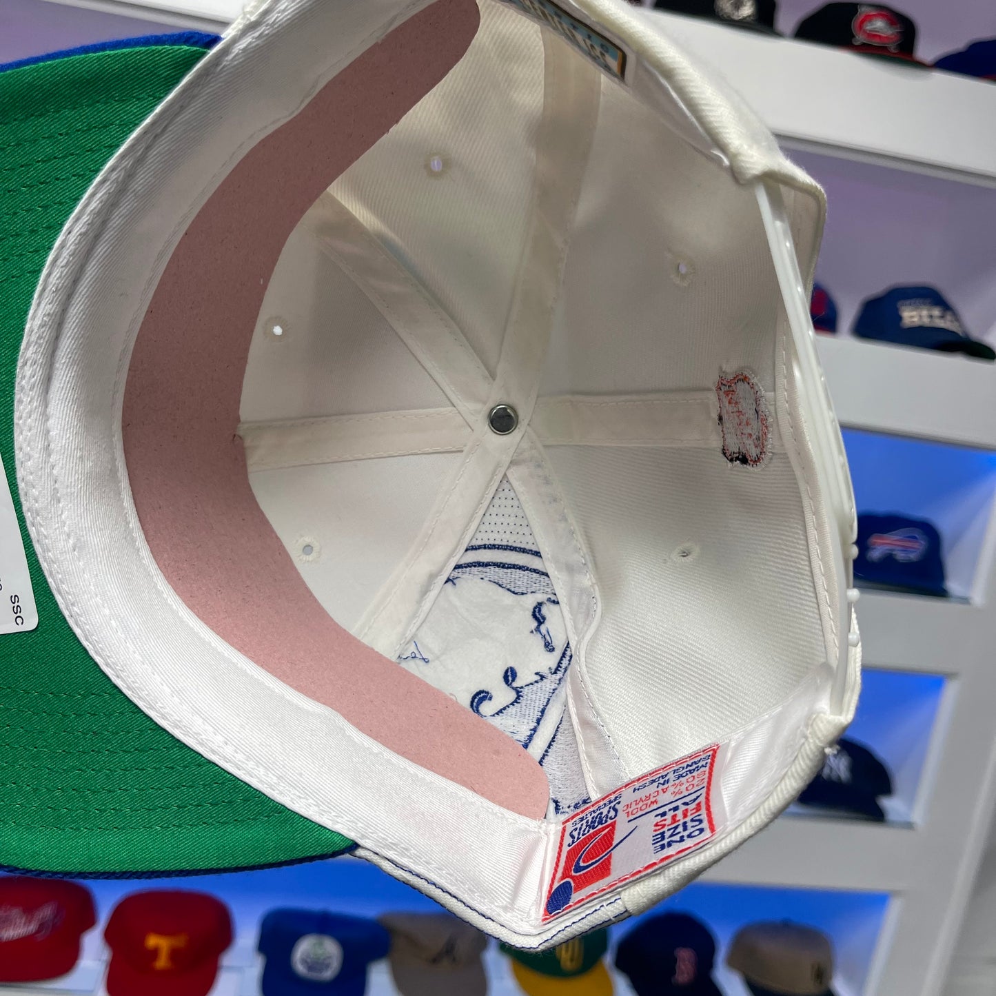 Vintage 1990s NHL Buffalo Sabres Wool Laser Sports Specialties Snap Back