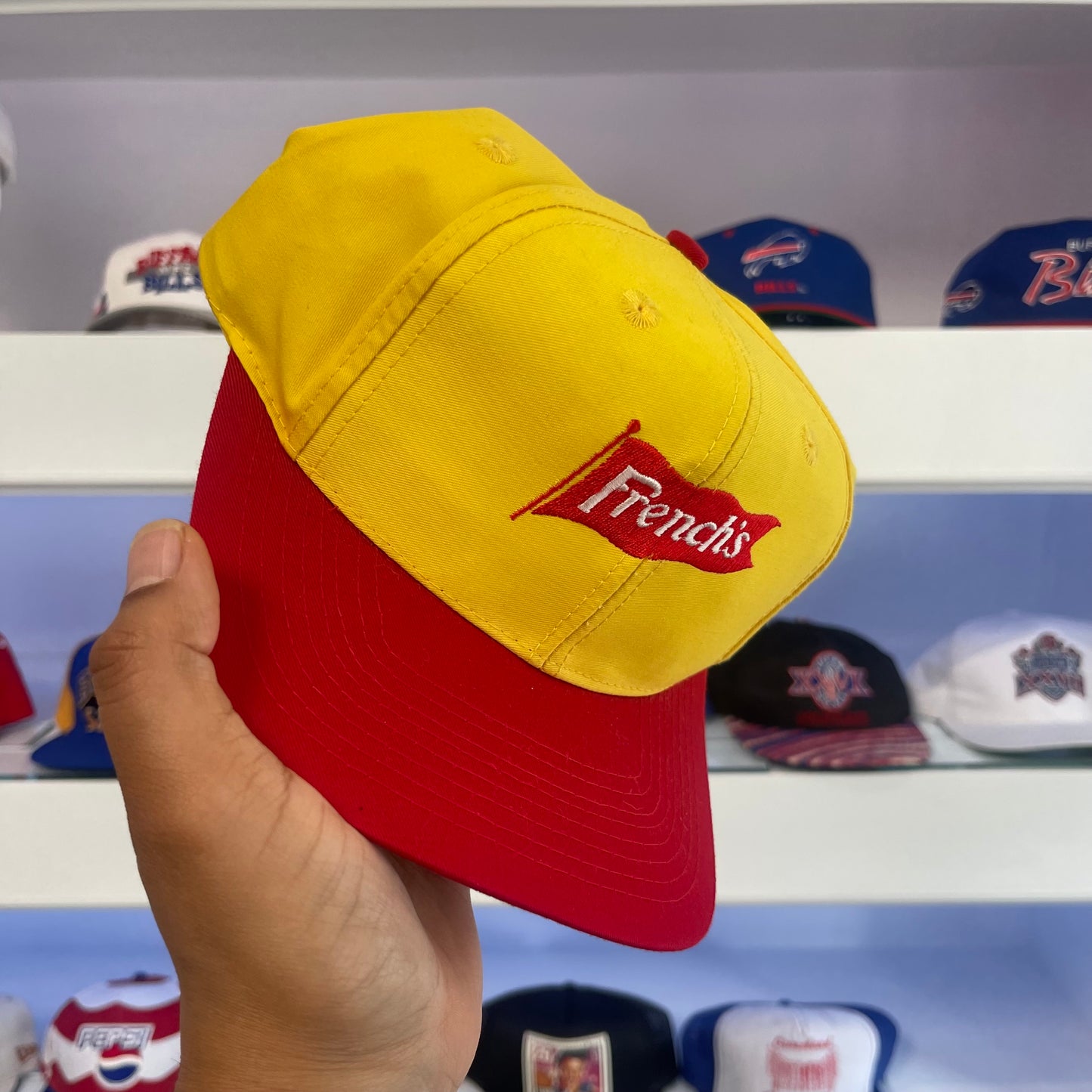 Vintage 1990s French’s Mustard Twill Snap Back