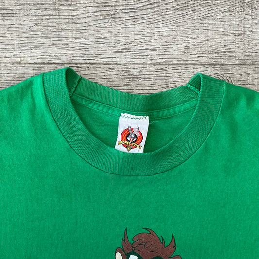 Vintage Looney Tunes Tasmanian Devil “You Must Be Joking” Shirt Size XXL