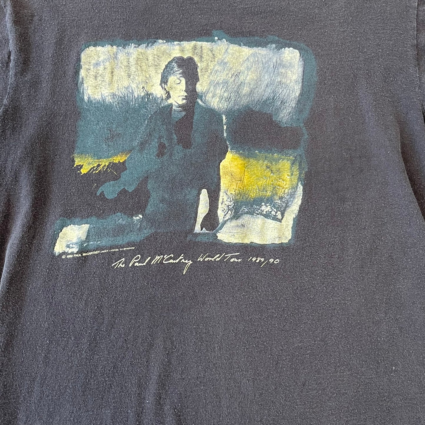 Vintage 1989 1990 Paul McCartney World Tour Shirt XL