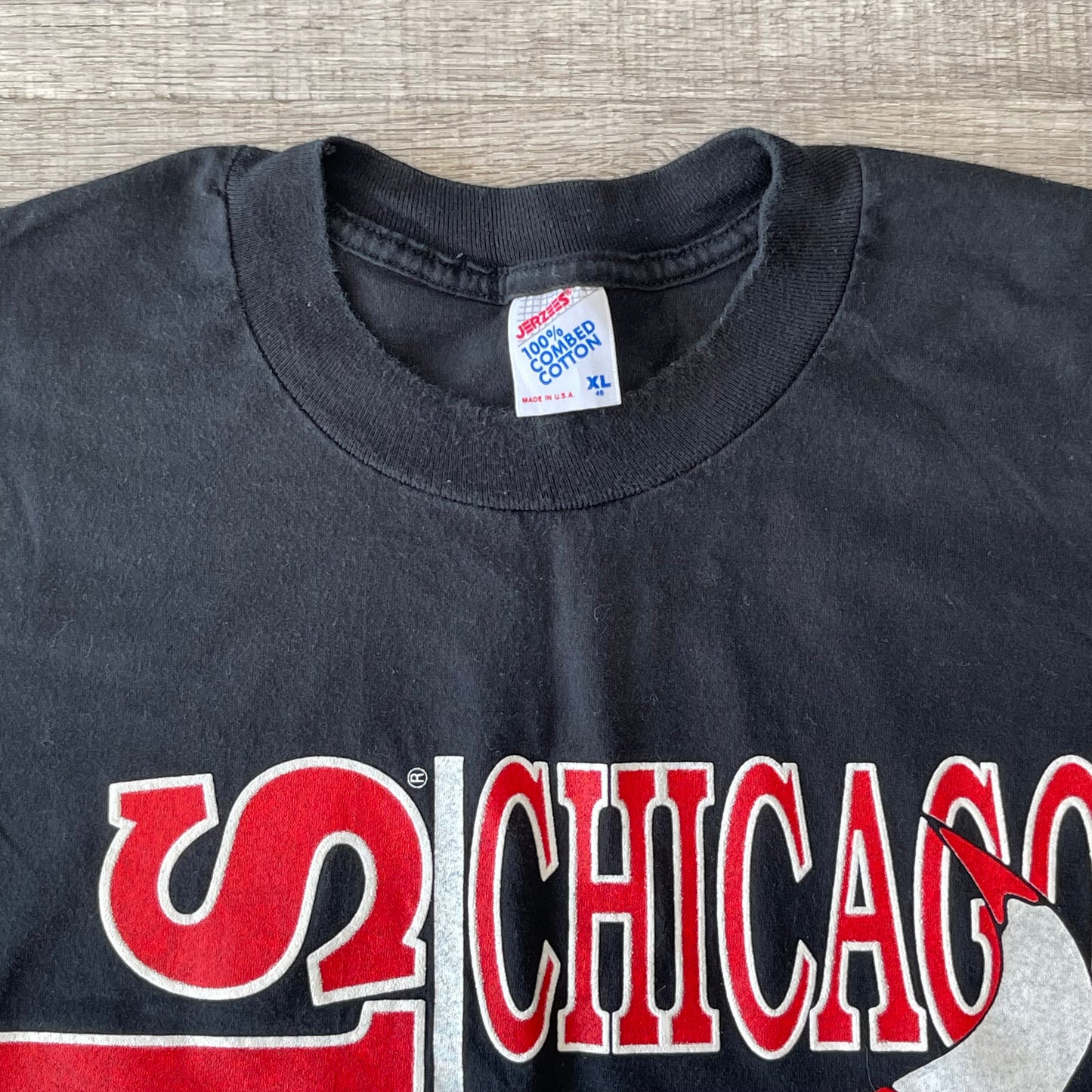 Vintage 1990s NBA Chicago Bulls T Shirt Size XL