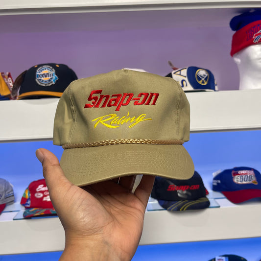 Vintage 1990s Snap-on Racing Twill Snap Back