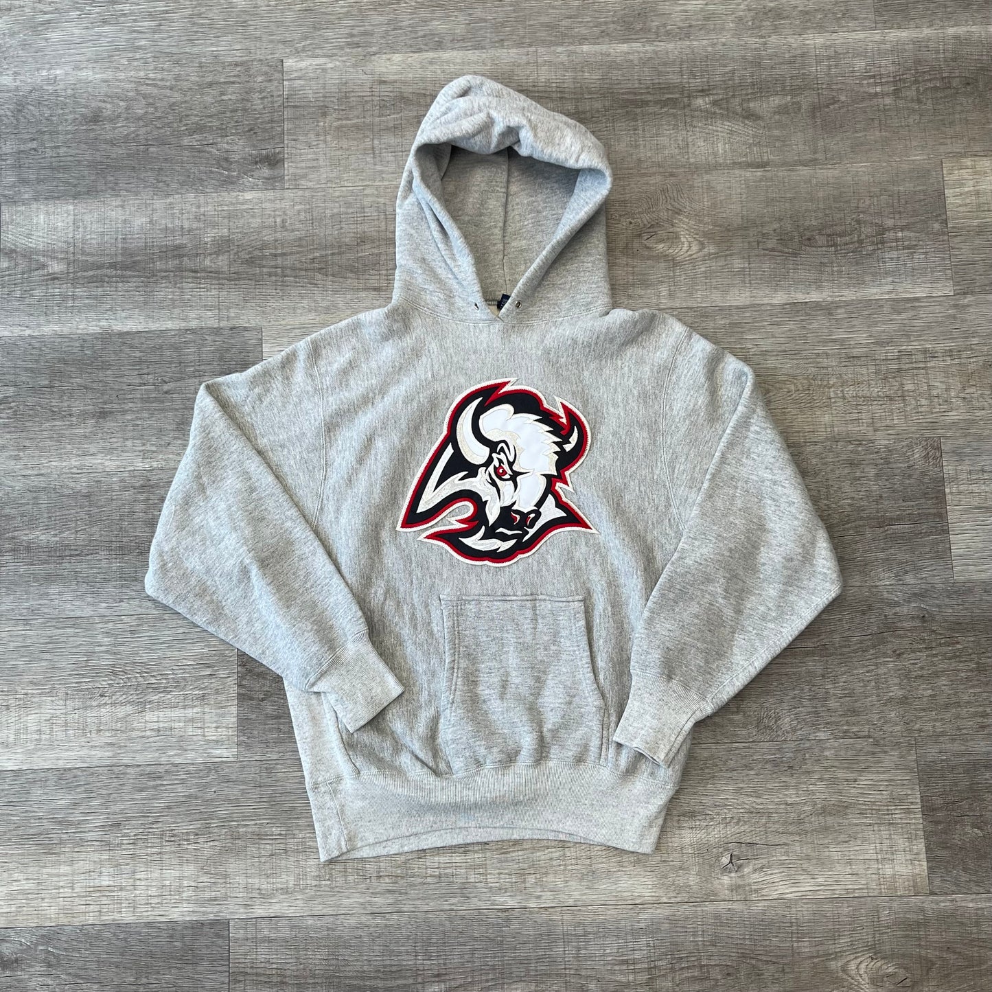 Vintage NHL Buffalo Sabres Goat Head Hoodie Size Large