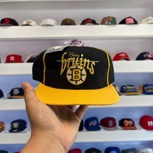 Vintage NHL Boston Bruins Snap Back The Game
