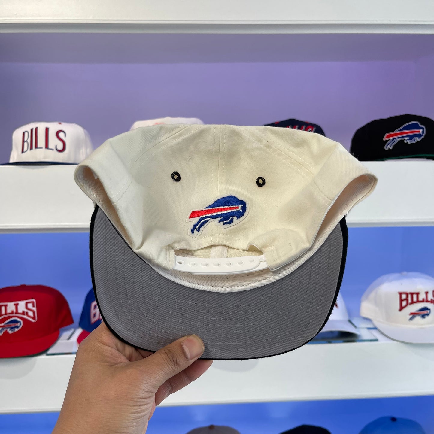 Vintage 1990s NFL Buffalo Bills New Era Wool Snap Back