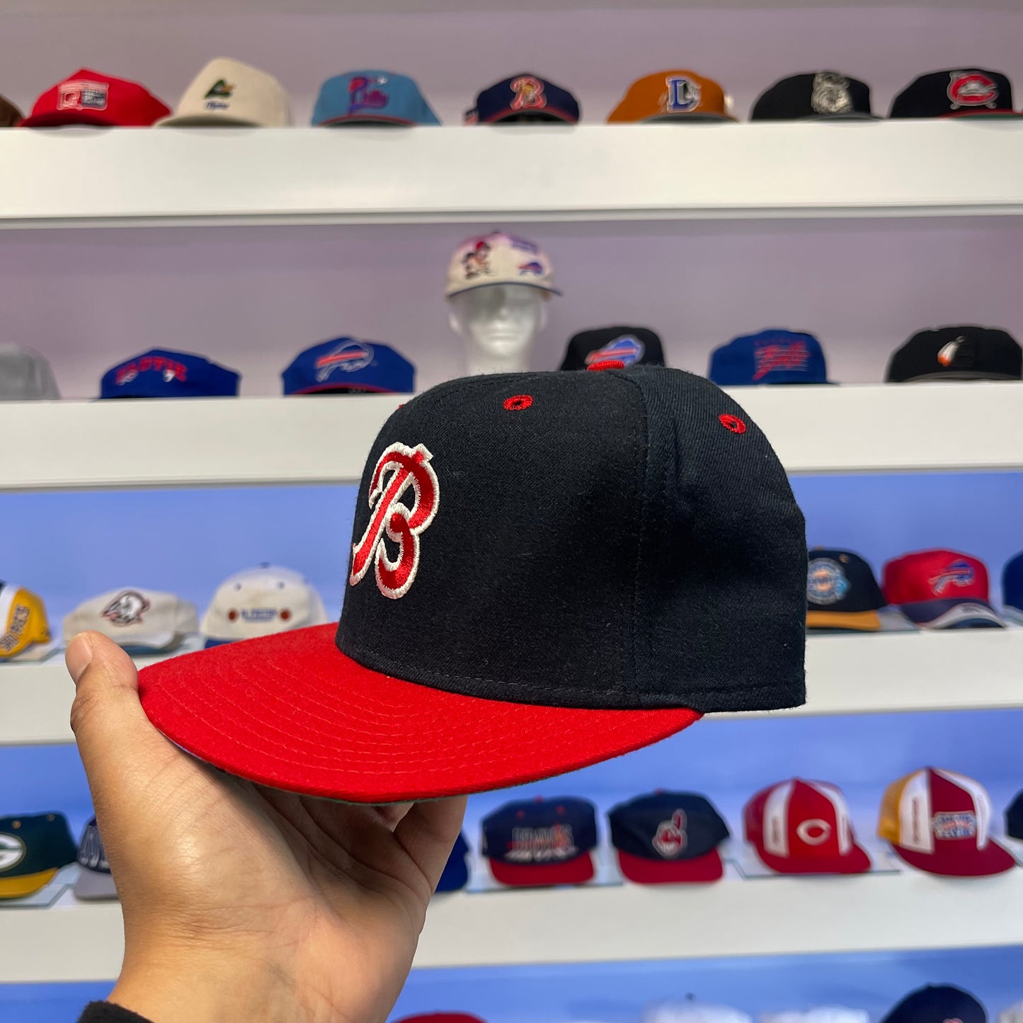 Vintage 1990s MiLB Buffalo Bisons Wool Snap Back