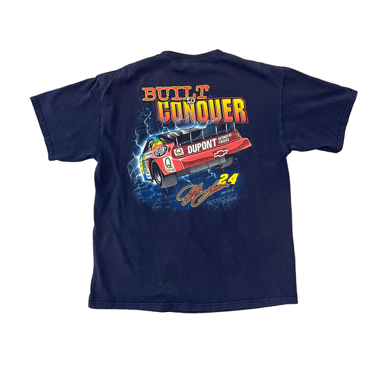 Vintage Jeff Gordon Designed To Dominate NASCAR Shirt Size XL