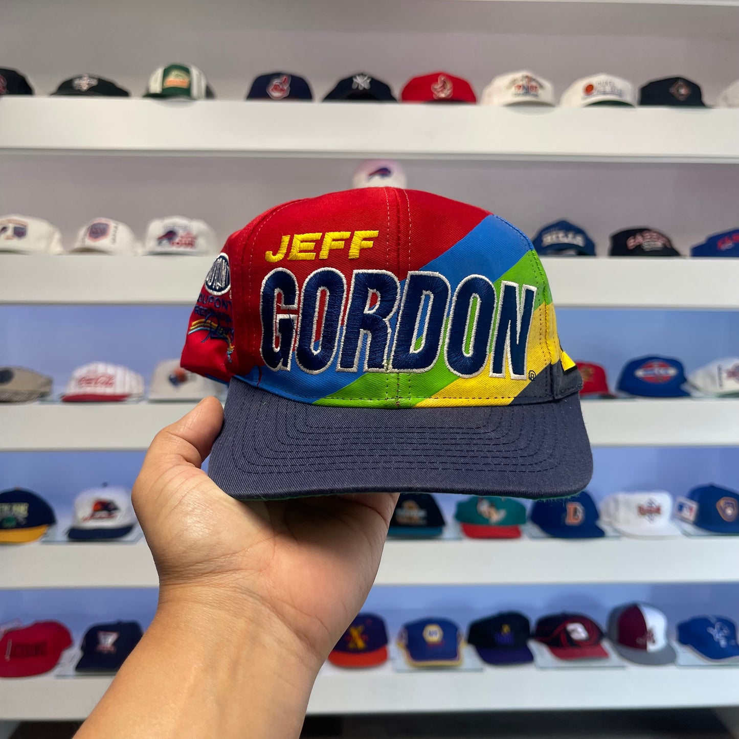 Vintage 1990s Jeff Gordon NASCAR Snap Back