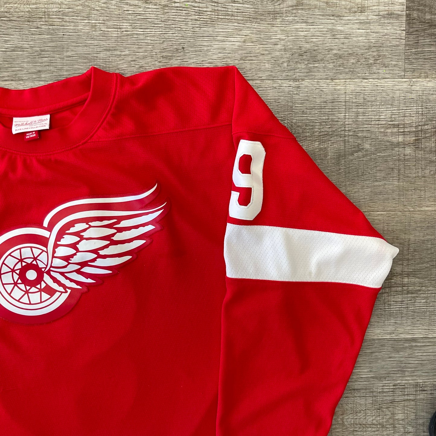 NHL Mitchell & Ness Gordie Howe Detroit Red Wings Jersey Size XL