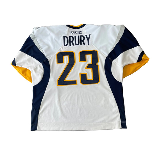 Vintage NHL Chris Drury CCM Jersey Size XL