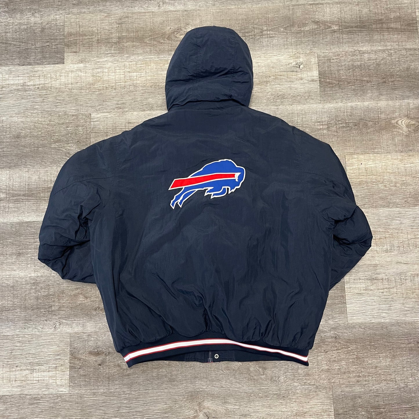 Vintage 2000s NFL Buffalo Bills Reebok Winter Jacket Size XXL
